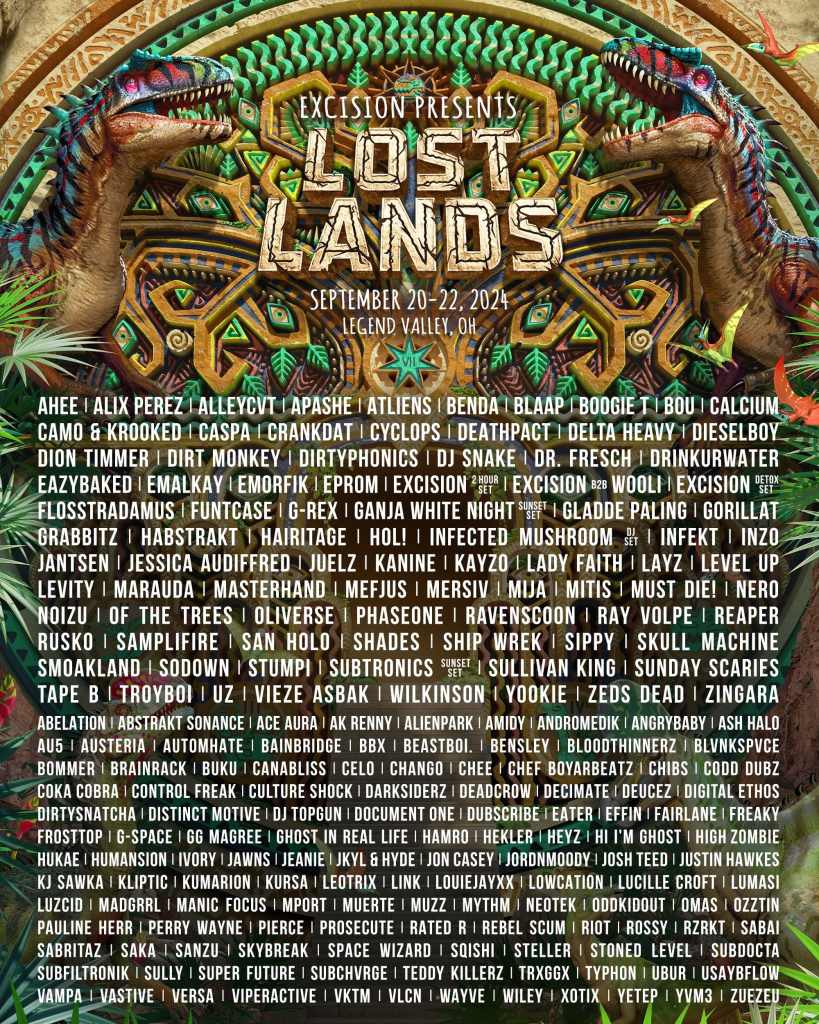 Lost Lands Lineup Lost Lands 2024 Lineup