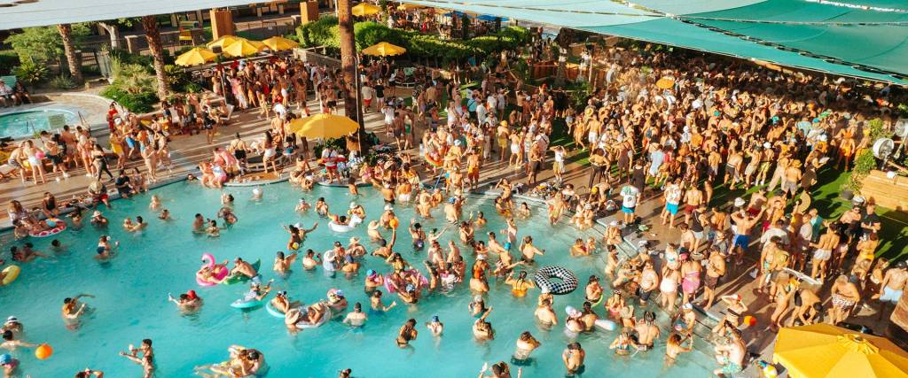 Splash House Splash House Pool Party full of people for their annual multiresort festival