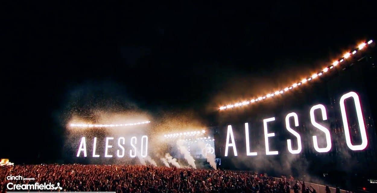 Alesso @ creamfields Alesso performing live