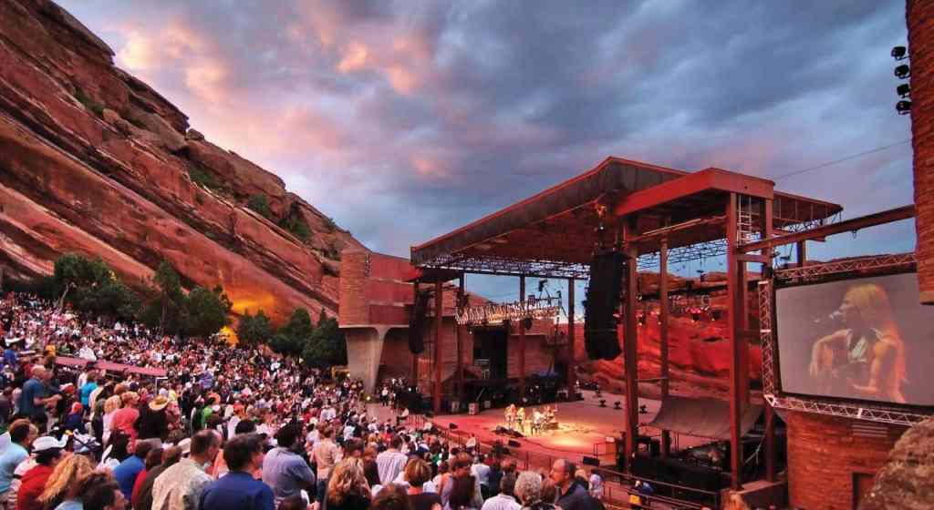 Red Rocke Theatre Red Rocks Amphitheatre