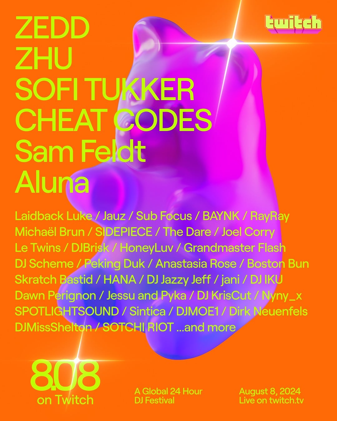Zedd n twitch Twitch introduces DJ Category with 24 hr l