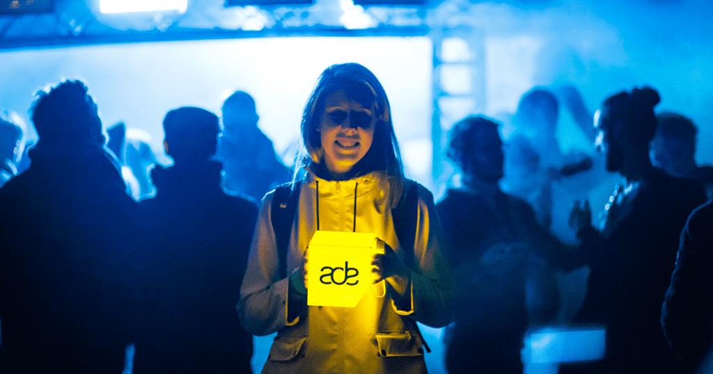 ADE Logo held 2024 ADE Details, Van Gogh Museum Performance, and 3,000+ Artists!