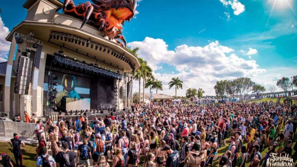 Forbidden Kingdom Stage Top 5 Best EDM Festivals in Florida