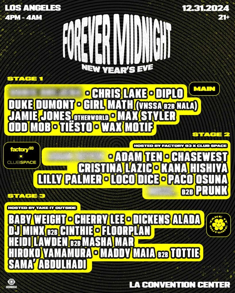 Forever Midnight 2024 Lineup Forever Midnight 2024 Official Lineup