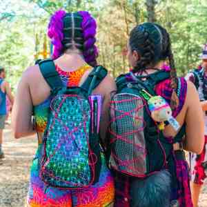 Rave Hydration Pakcs Ravers with Hydration Packs