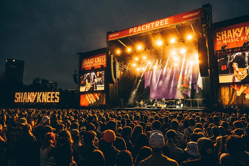 Shaky Knees Festival Top 5 Best EDM Festivals in Georgia