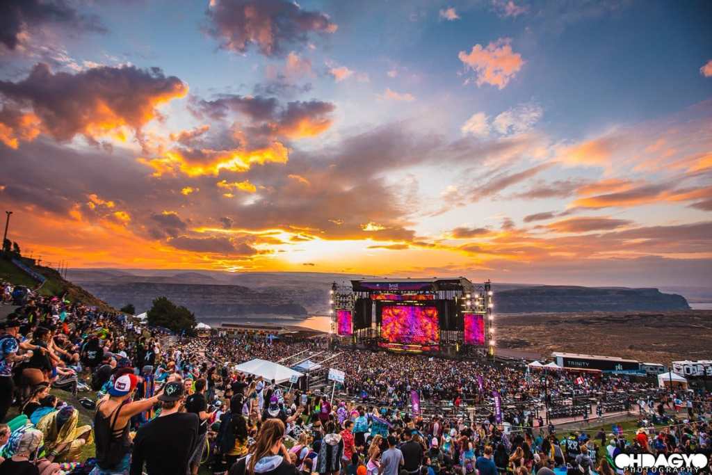 Beyond Wonderland 2025: Lineup and Camping Updates Announced Beyond Wonderland at the Gorge during sunset