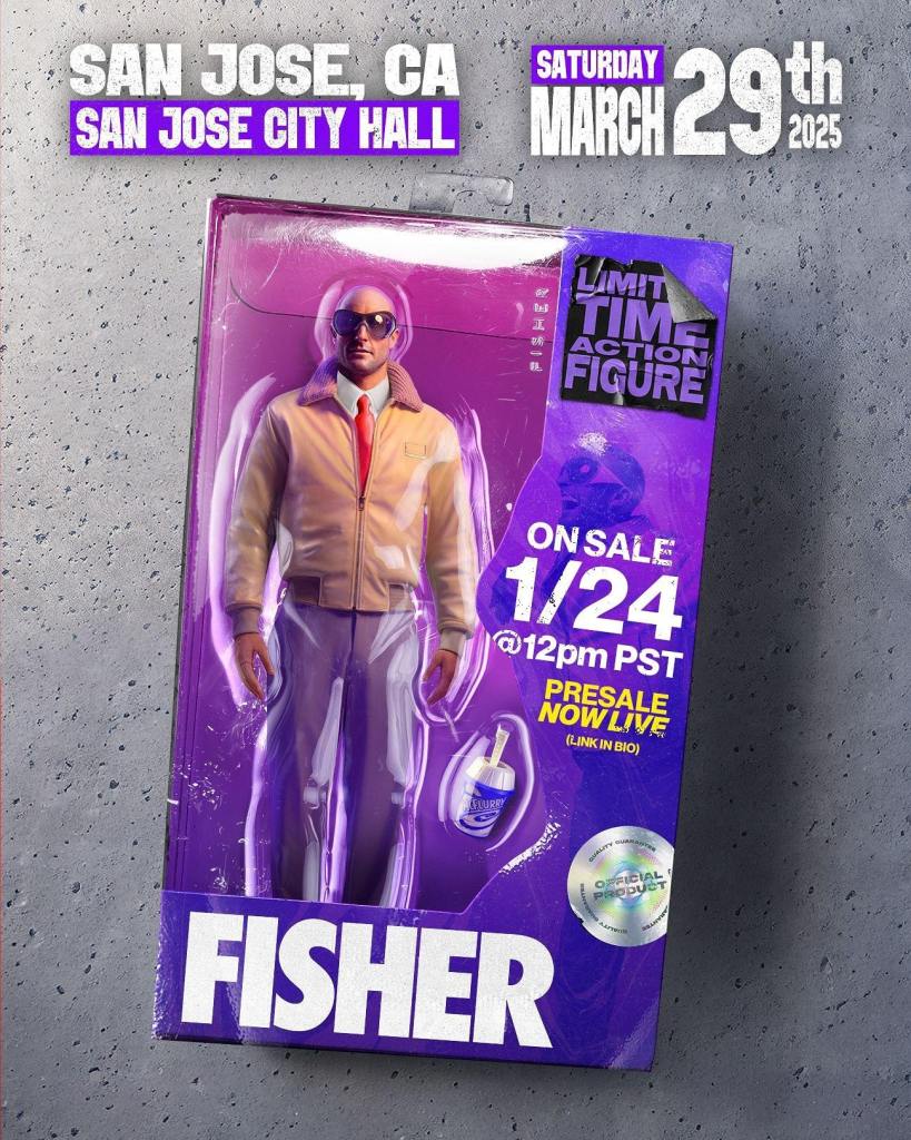 Fisher San Jose Flyer FISHER Announces Massive Block Party in the Bay Area