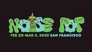 Noise Pop Fest Logo 2025 March EDM Festival Calendar