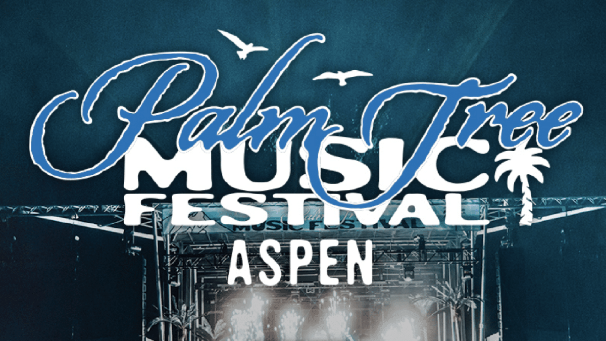 Palm Tree Aspen Logo 2025 February EDM Festival Calendar