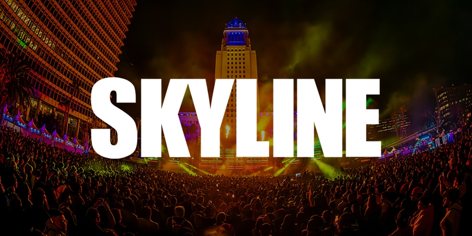 Skyline Music Festival Logo 2025 February EDM Festival Calendar
