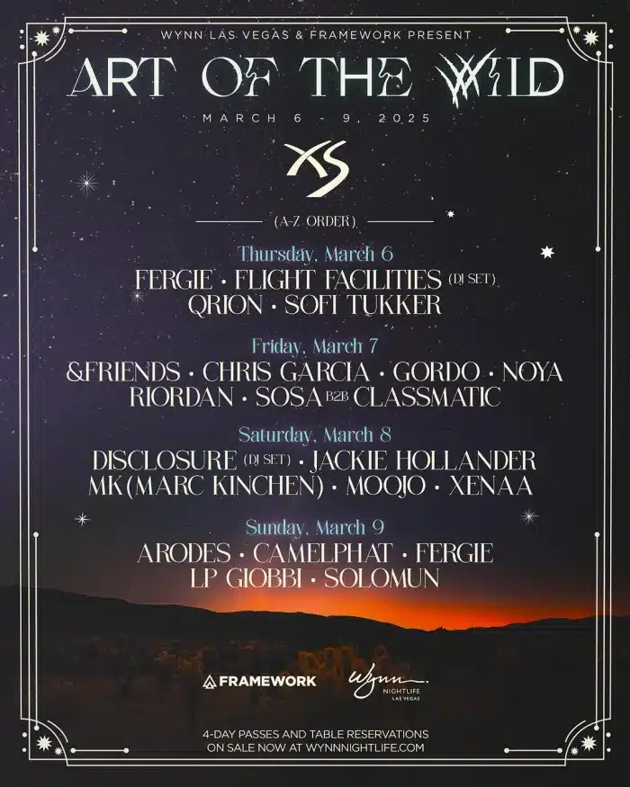 Art of the Wild 2025 Lineup Art of the Wild Returns to Wynn Las Vegas: Full Lineup & Details