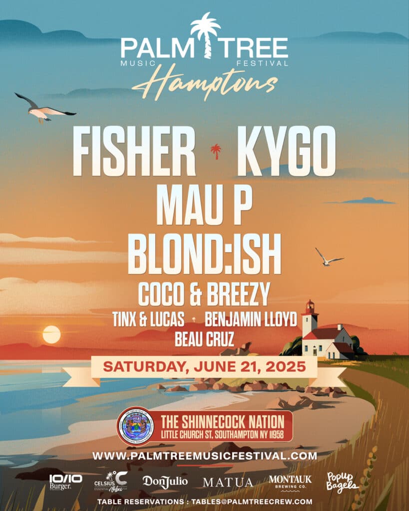 Palm Tree Hamptons 2025 Palm Tree Music Festival Returns to the Hamptons for 5th Anniversary in 2025