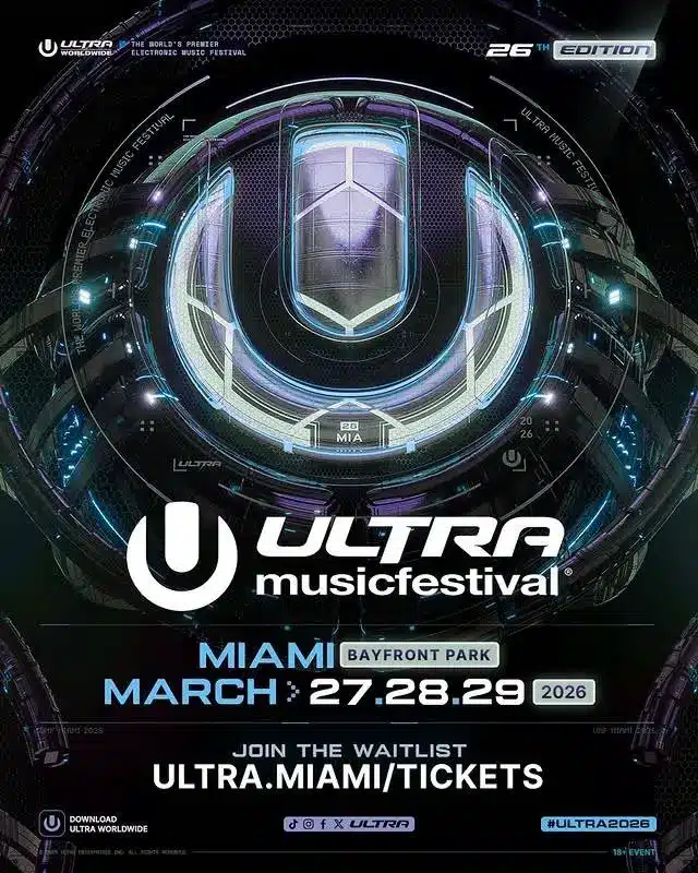 Miami Ultra Music Festival 2026 Graphic Ultra Music Festival 2025 Official (Day 2) Livestream, Info, & 2026 Ticket Details