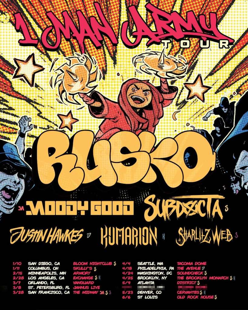 Snapinsta.app_473826968_919658086591582_4389588364204466204_n_1080 Rusko's '1 Man Army' EP & Tour Marks His Return to Dubstep After 2-Year Hiatus