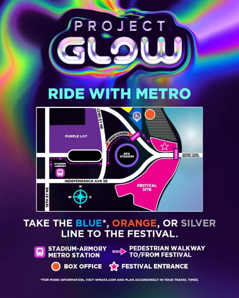 Ride Share Project Glow Project GLOW 2025: Complete Festival Guide, Set Times, Festival Rules, & more!