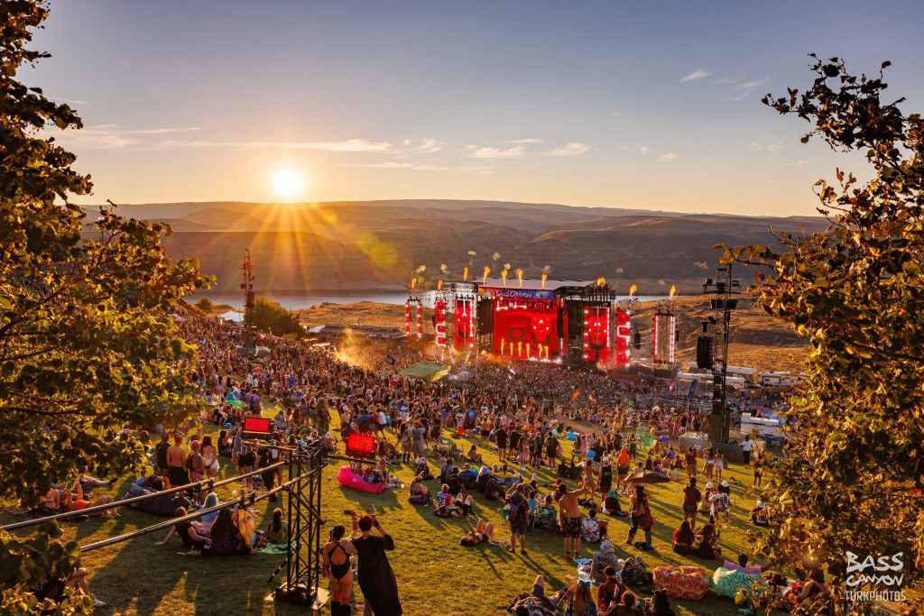 Bass Canyon w a view Bass Canyon 2025 Reveals Full Lineup w/ 90+ Artists