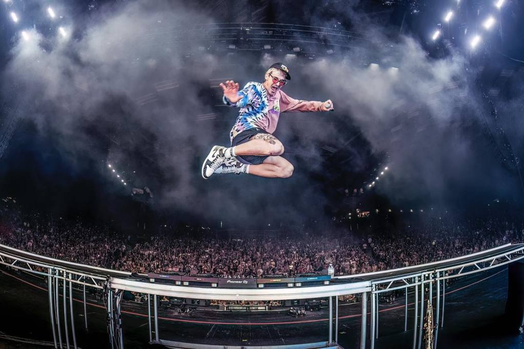 Griz Jumping GRiZ Drops Sidequest Vol. 1: Unlock His New EP Through an Online Game