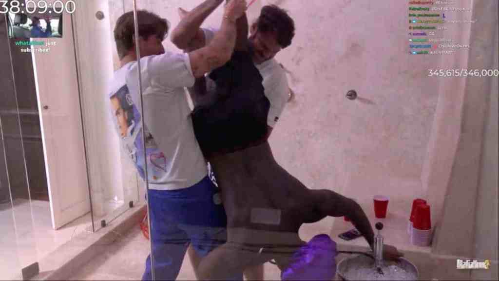 Kai keg stand Kai Cenat doing a keg stand with The Chainsmokers