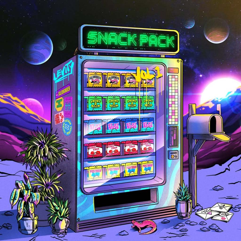 Levity Announces Upcoming EP, ‘Snack Pack Vol. 1’ Dropping Sept 24 Snack Pack Vol. 1 official graphic for Levity's new EP