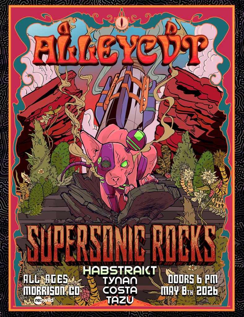 Alleycvt Red Rocks Lineup ALLEYCVT Announced Red Rocks Debut Performance in May 2026