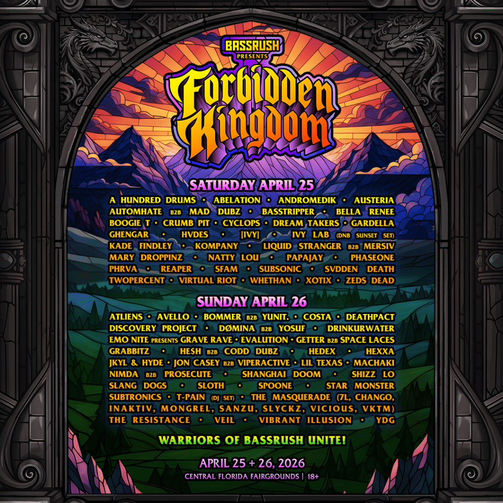 FK 26 lineup Forbidden Kingdom 2026 Final Lineup: SVDDEN DEATH, Whethan, & more