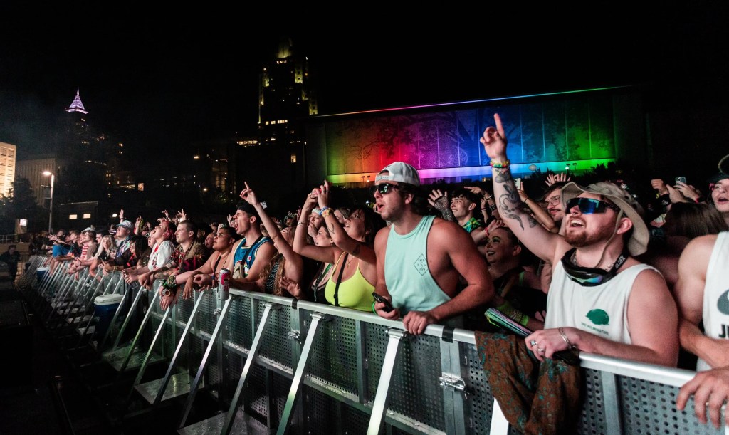 Fans at a subtronics show Who is Subtronics?