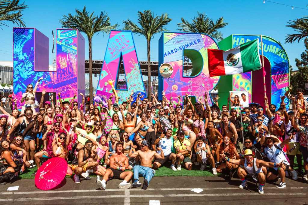 HARD Summer 2026 Lineup Revealed: Charlotte de Witte, Amelie Lens, & More People enjoying electronic music at HARD Summer