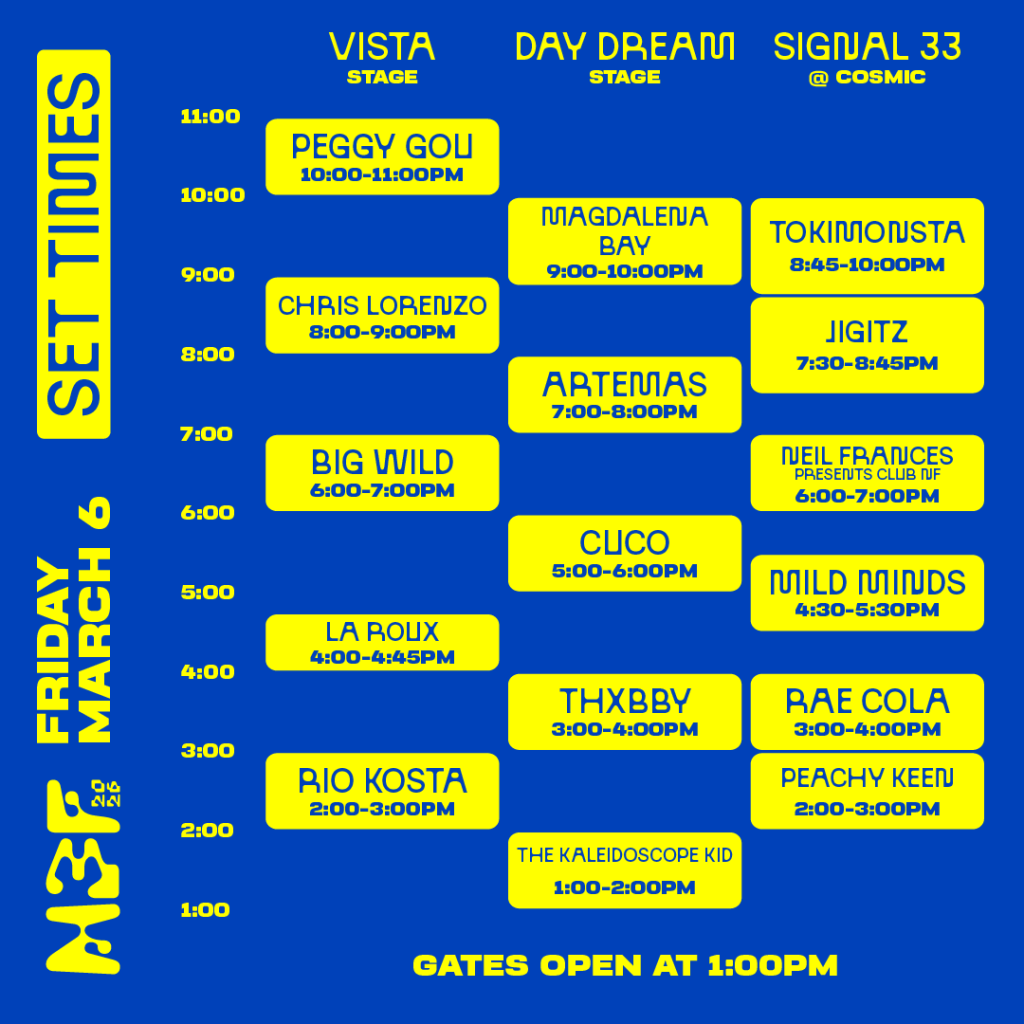 m3f 2026 set times M3F 2026 Essential Info: Set Times, Festival Map & more!